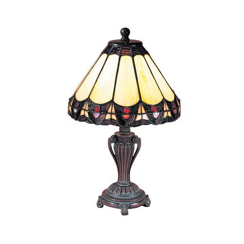 Dale Tiffany 8034/640 Peacock Accent Lamp 